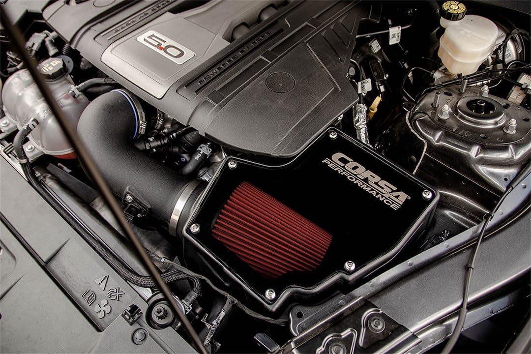 Air Intake CORSA DryTech 3D Closed Box 18-20 Ford Mustang GT 5.0L V8 (419850D) Corsa