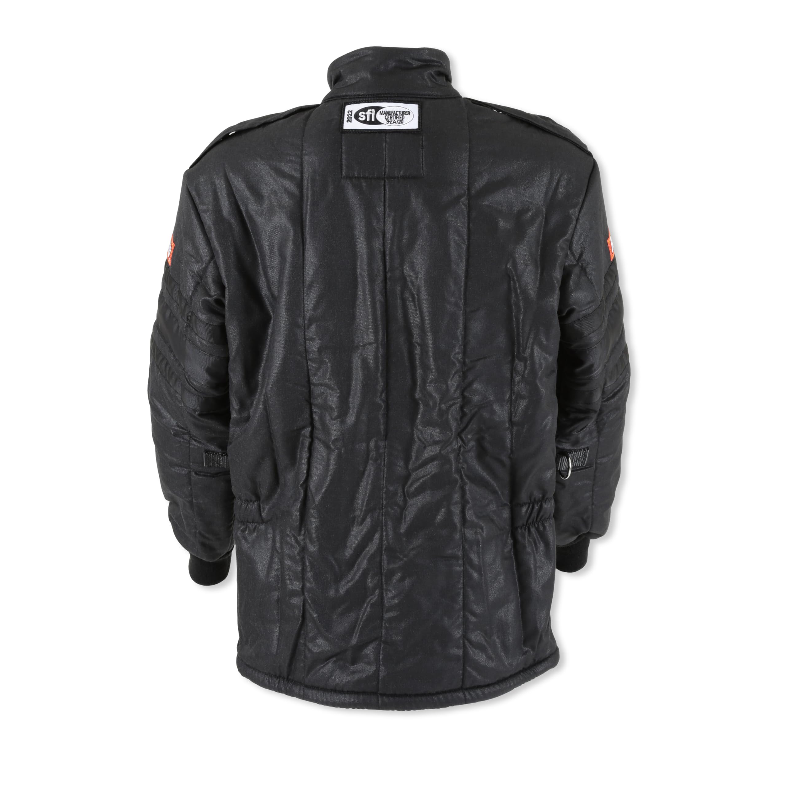 Multi-Layer Racequip® 91930079RQP SFI-20 Driving Jacket - Black - XX-Large