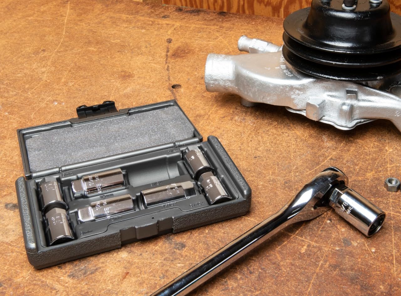 8 Piece GEARWRENCH Stud Removal Set | SAE & Metric | 41760D