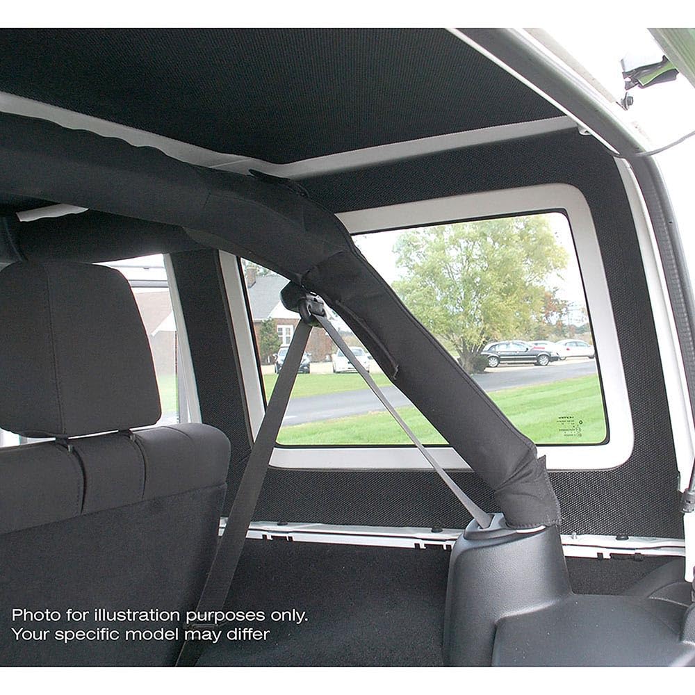 Design Engineering 50269 Boom Mat Grey Sound Deadening Rear Side Window Only Compatible with 2-Door Jeep Wrangler JL (2018-up)