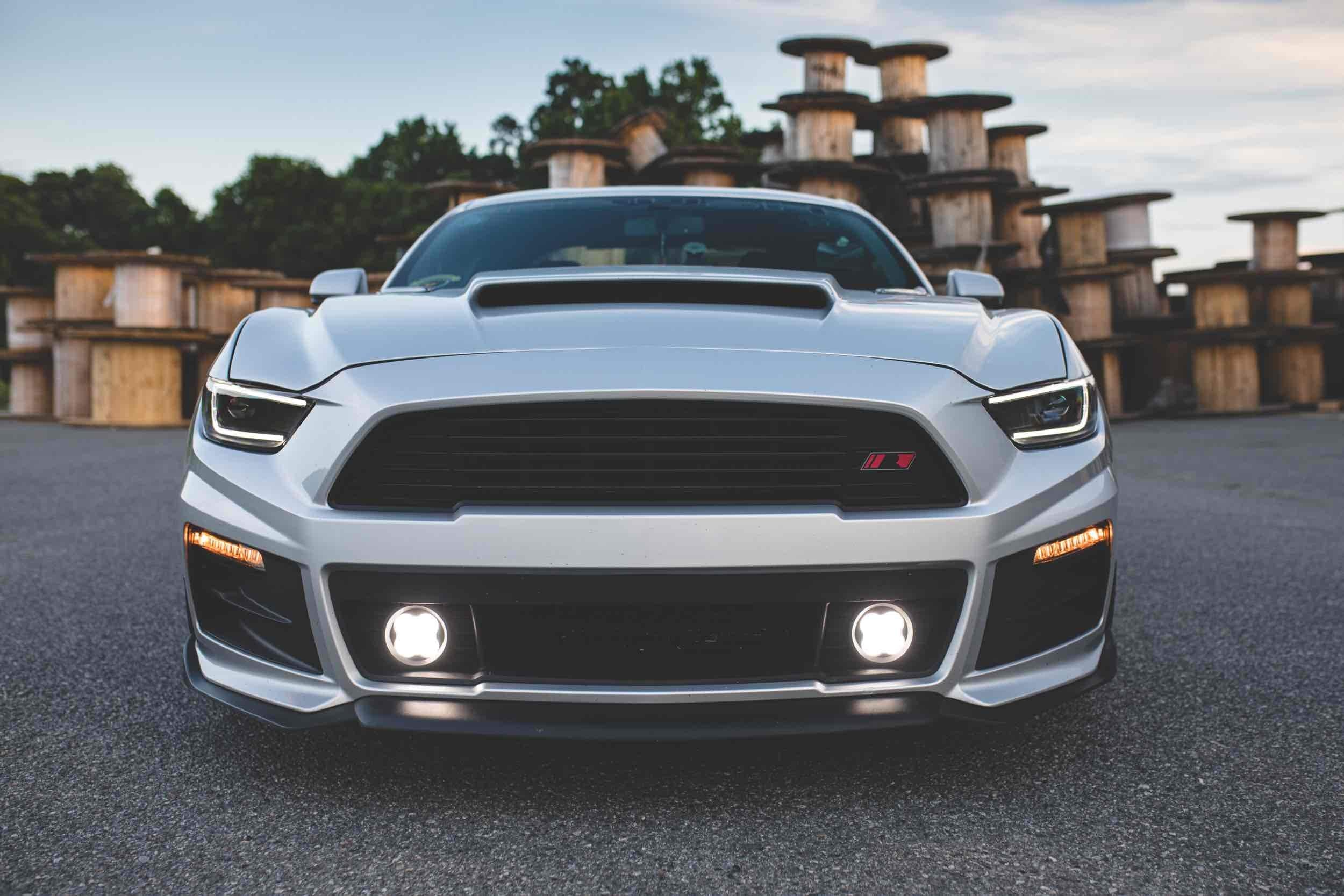 Morimoto LED XB Headlights, Plug and Play Headlight Housing, Fits Ford Mustang (15-17), DOT Approved Complete LED Assembly, White DRLs & Sequential Turn Signals, UV Coated Lenses (1x LF410-ASM)