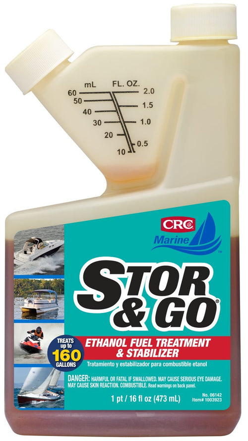 Ethanol Fuel Treatment & Stabilizer CRC 06142 STOR & GO, 16 oz