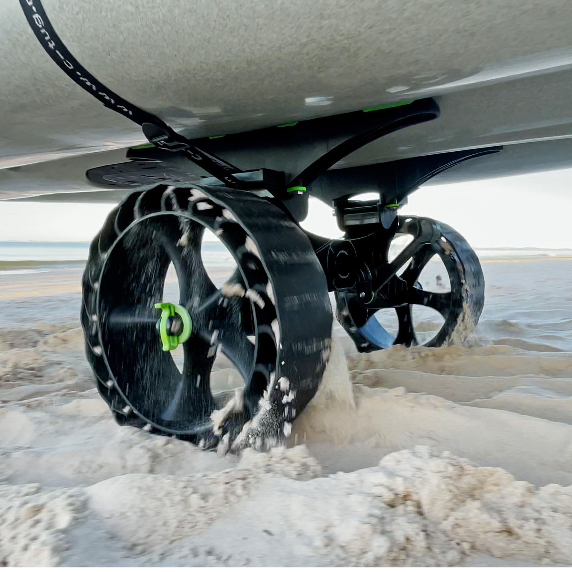 C-Tug R Railblaza Heavy Duty Kayak and Canoe Trolley with SandTrakzs Wheels