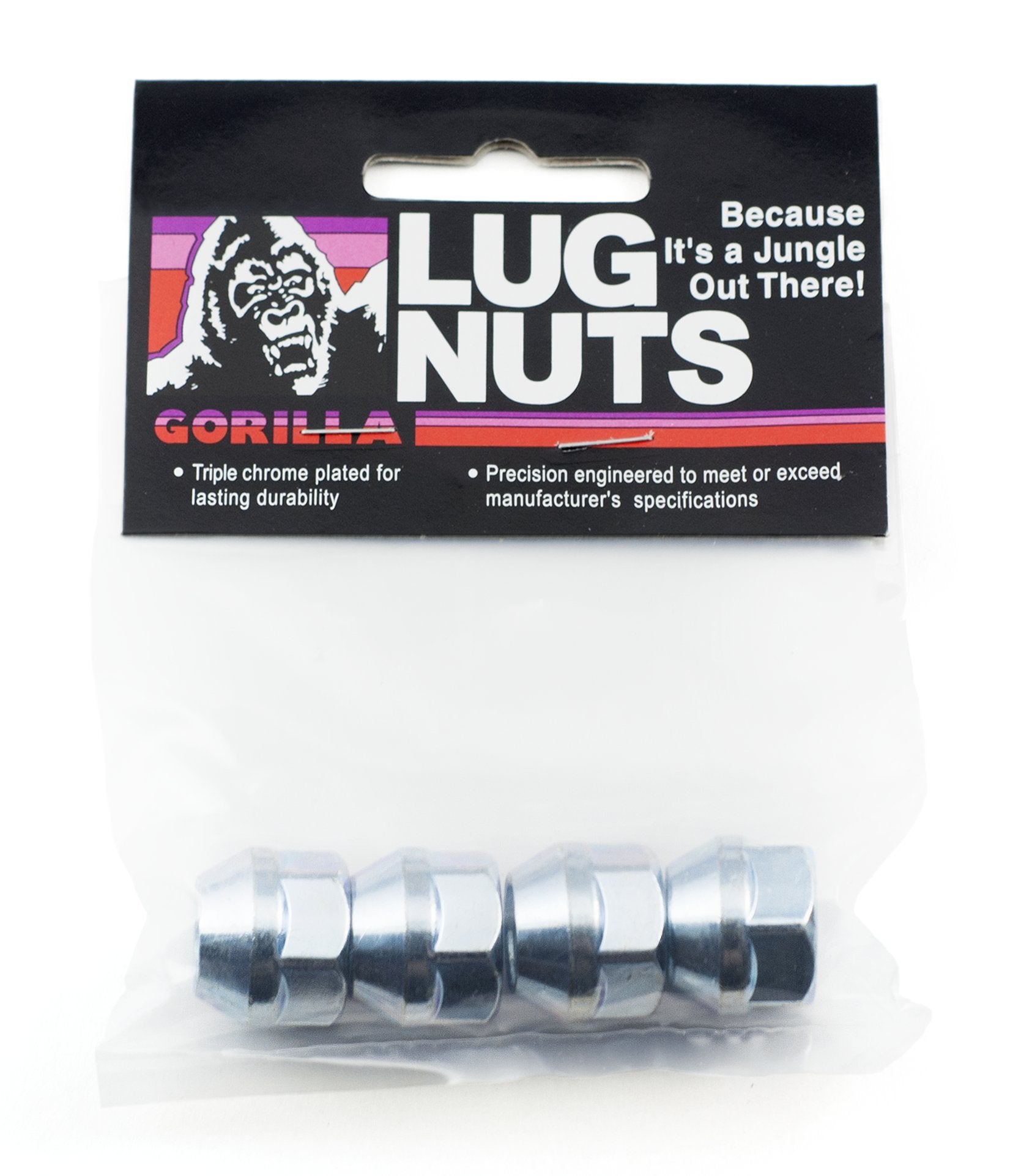 40047B Gorilla Automotive Acorn Bulge Open End Lug Nuts (14mm x 1.50 Thread Size)