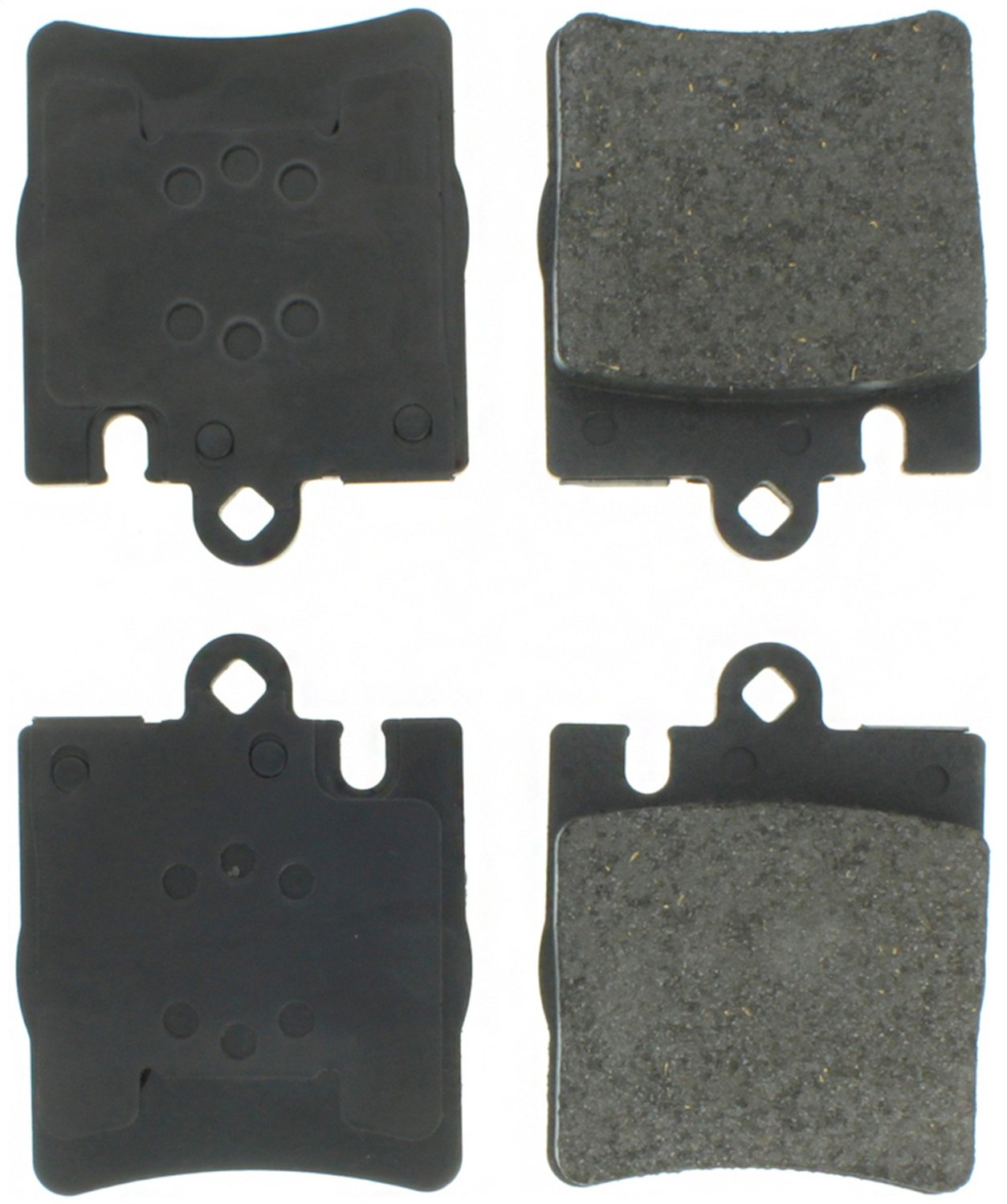 Rear StopTech 308.08760 Brake Pads with Shims Street