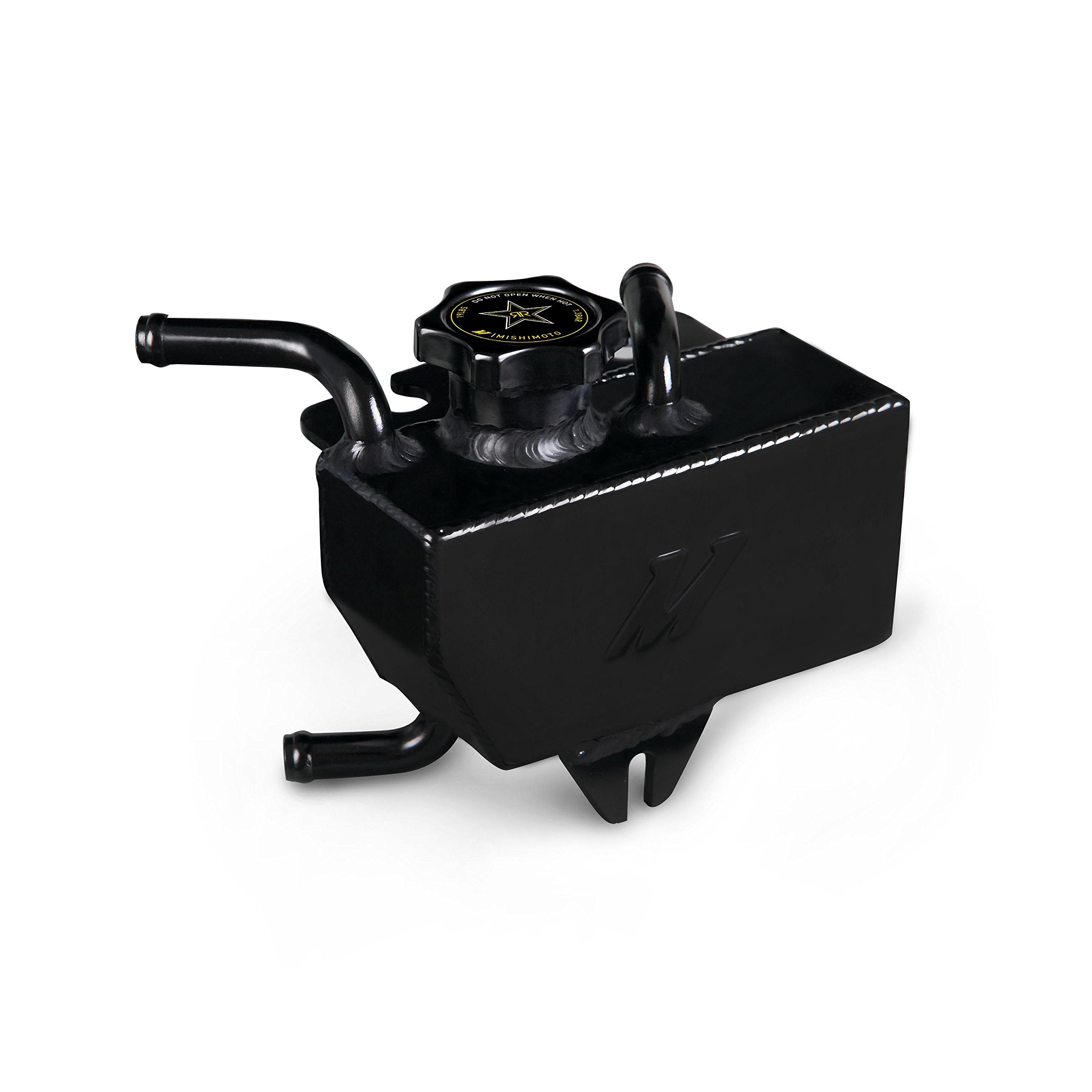 Mishimoto Rockstar MMRT-WRX-08ERKST Coolant Reservoir Tank Fits Subaru WRX/STI 2008-2014 Black