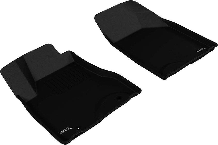 Kagu Floor Mat (Black) 3D MAXpider Custom Fit for 2004-2009 Lexus RX330/350-1ST Row