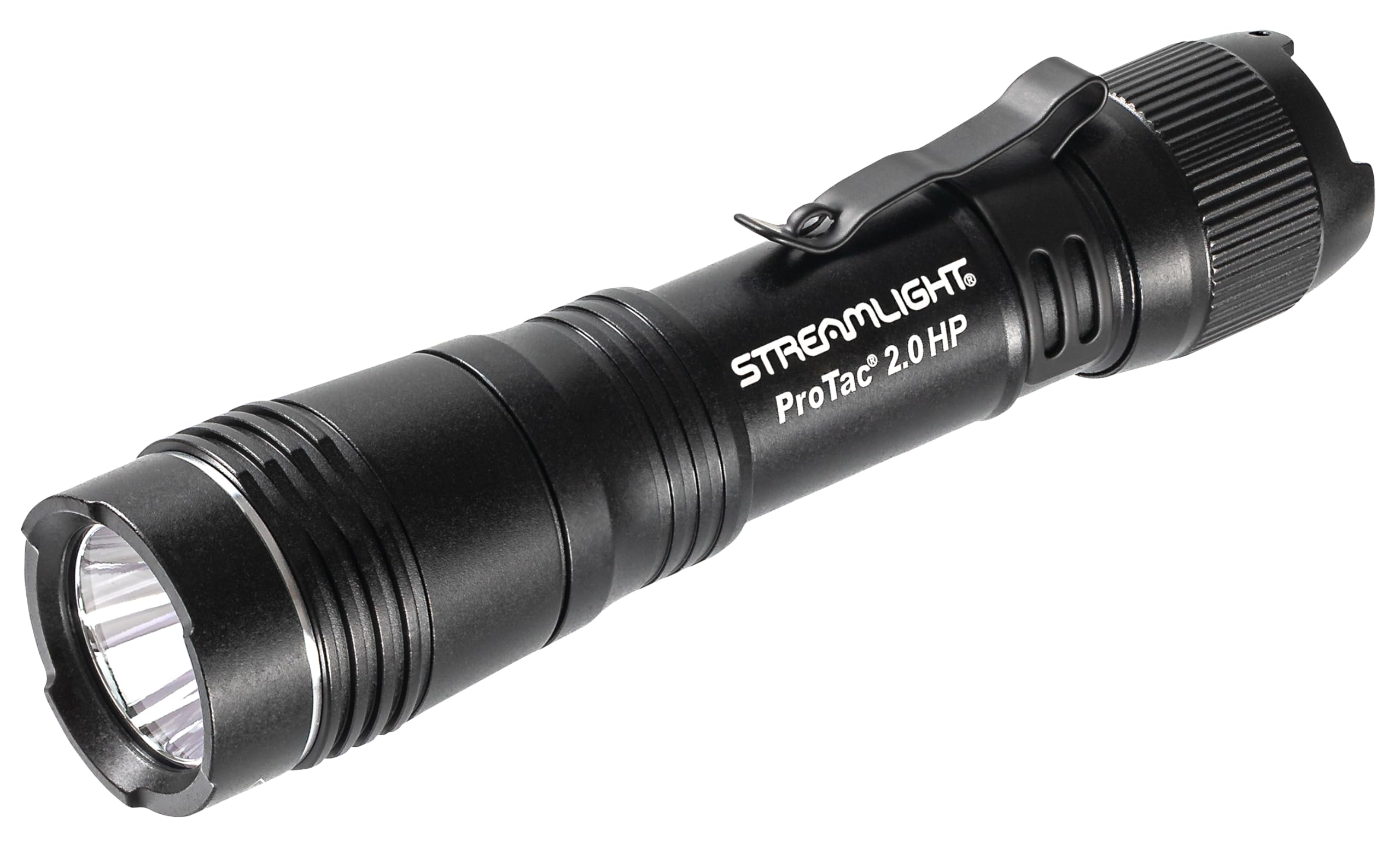ProTac 2.0 HP Streamlight 2000-Lumen 85000 Candela Rechargeable High Performance Multi-Functional Tactical Flashlight, Black