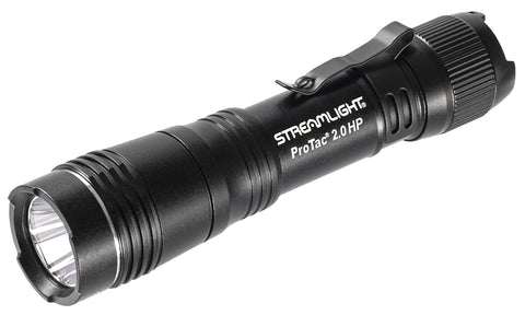 ProTac 2.0 HP Streamlight 2000-Lumen 85000 Candela Rechargeable High Performance Multi-Functional Tactical Flashlight, Black