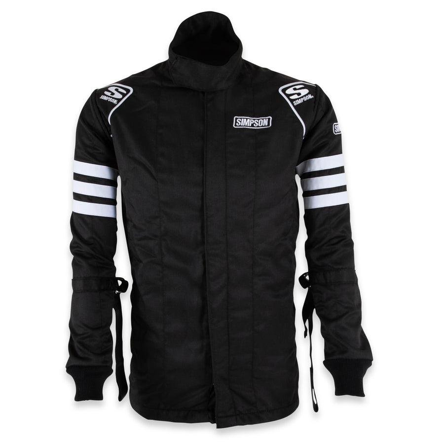 Simpson Racing C402214 Classic Jacket Racing SFI 5 Medium - Arm Restraint -Black