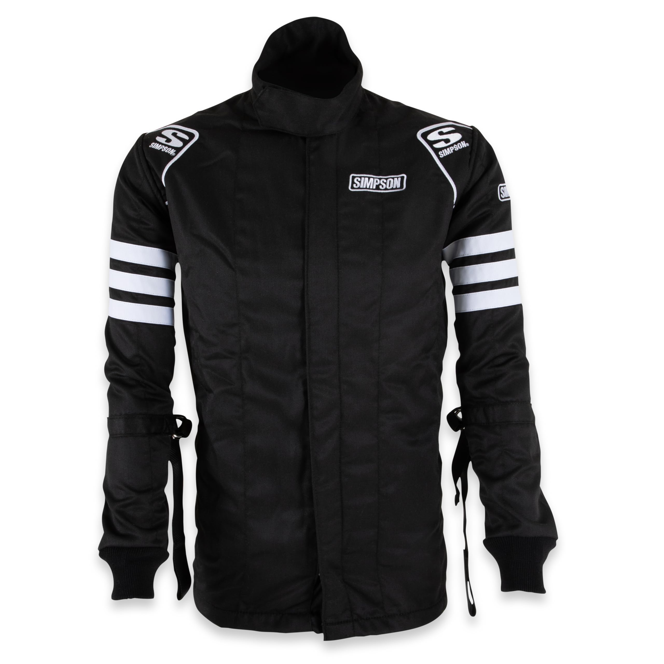 Simpson Racing Classic Racing Jacket C402514 SFI 5 w/arm restraint Black - XXL