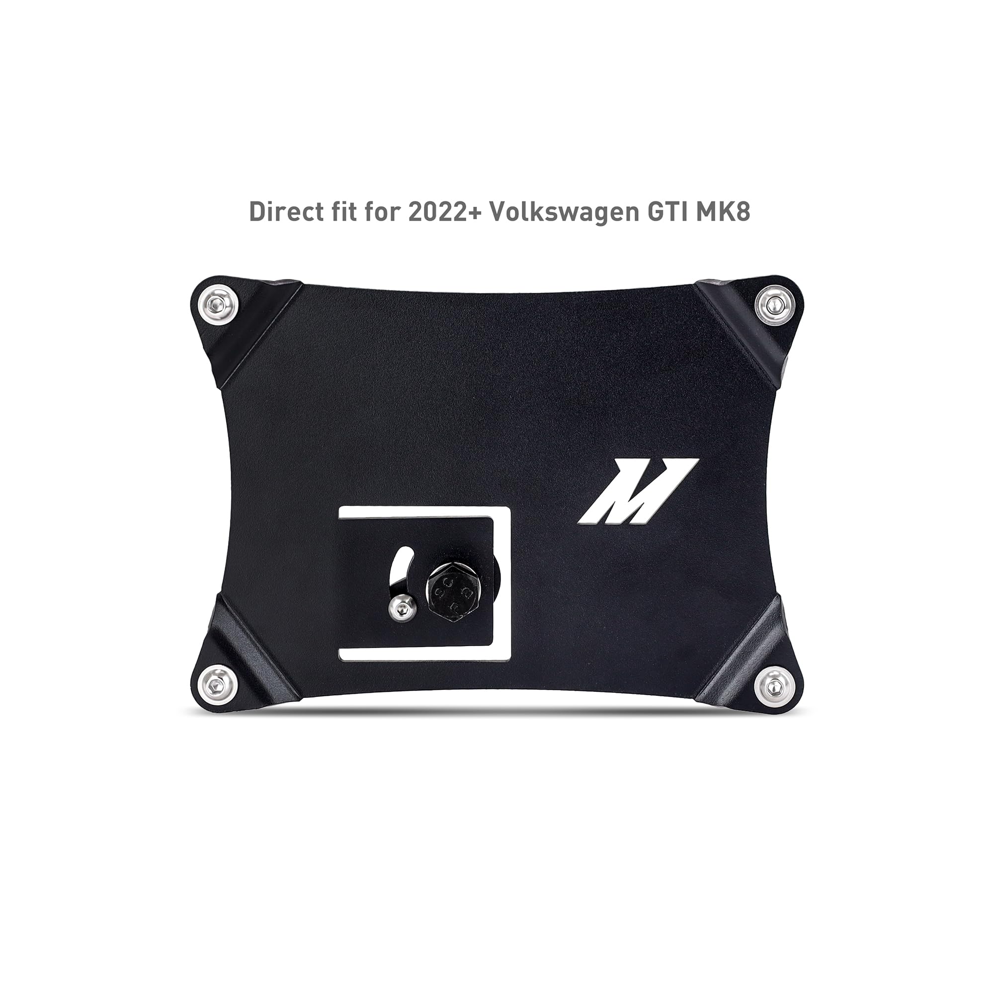 Mishimoto Relocation Kit License Plate, Compatible with Volkswagen GTI & MK8, 2022+