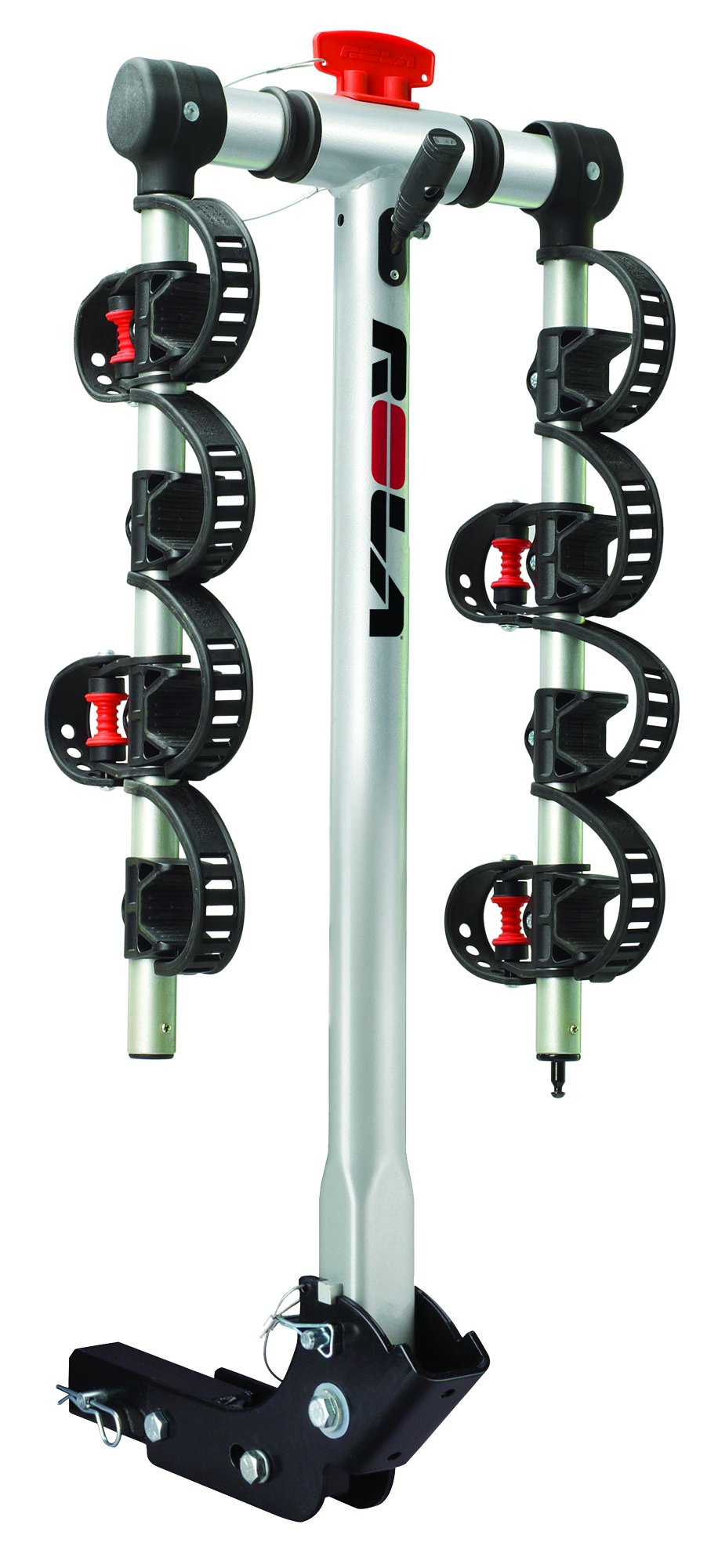 TX ROLA 59401 Hitch Mount 4-Bike Carrier with Tilt & Security