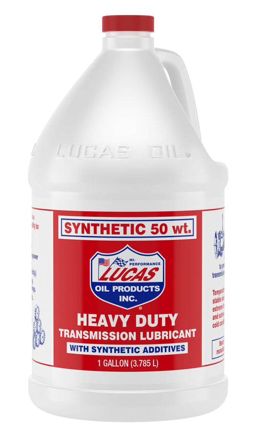 Synthetic 50 Wt. Transmission Lubricant Lucas Oil w/Synthetic Additives - 1 Gallon