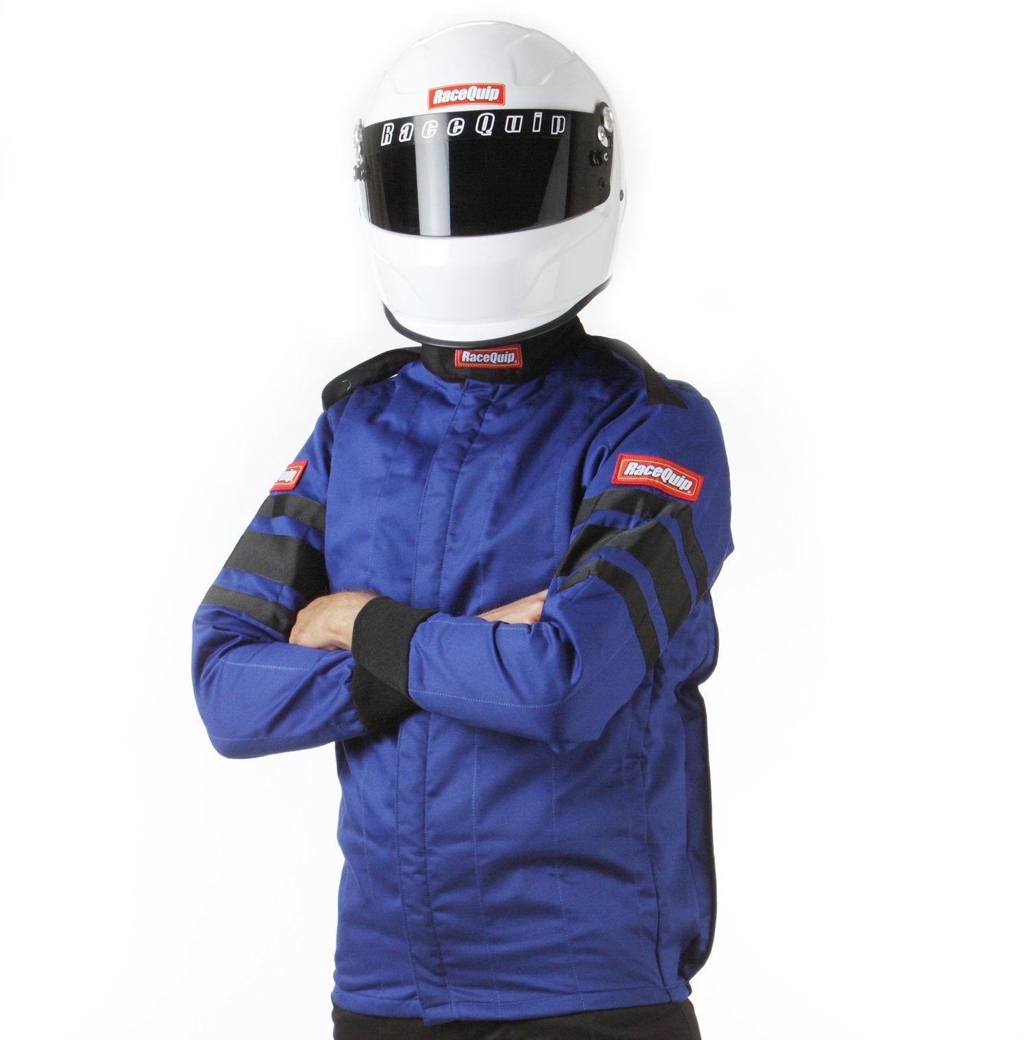 Multi Layer RaceQuip Racing Driver Fire Suit Jacket SFI 3.2A/ 5 Blue Medium 121023