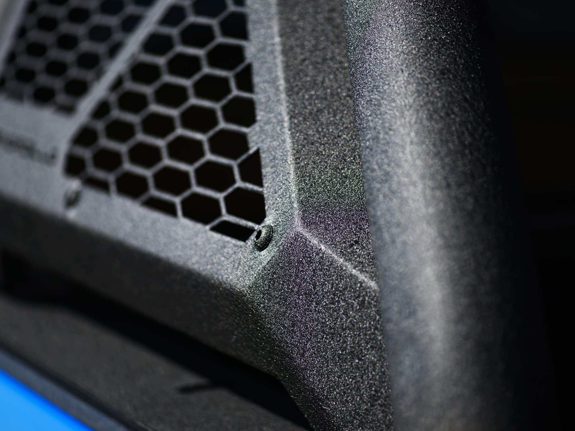 8708019 Armordillo USA CR-B Honeycomb Mesh Steel Chase Rack - Textured Black Fits 2009-2018 Dodge Ram 1500 2500 3500/2019-2022 1500 Classic / 1998-2022 Ford F250 F350 F450 F550