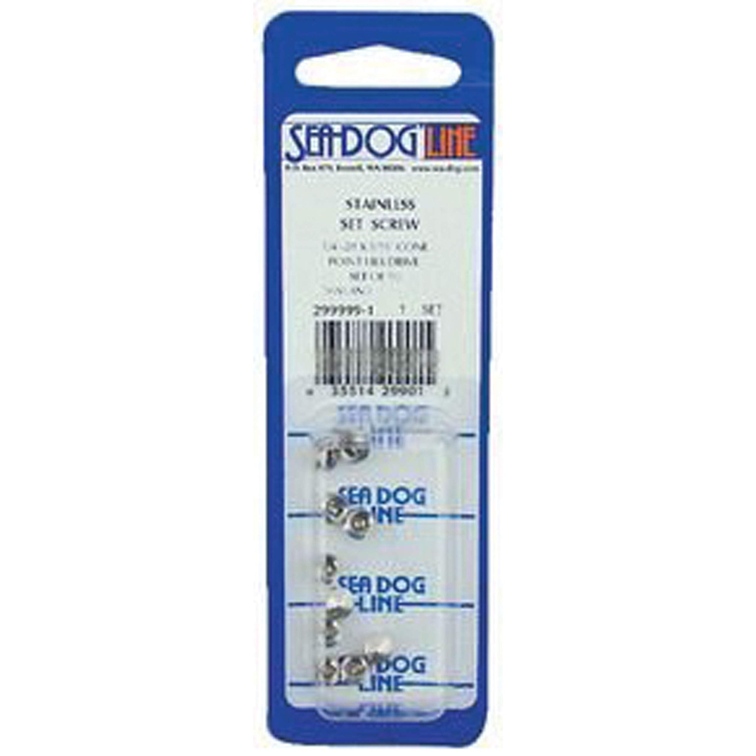 Stainless Seadog Set Screw 1/4-28 X 3