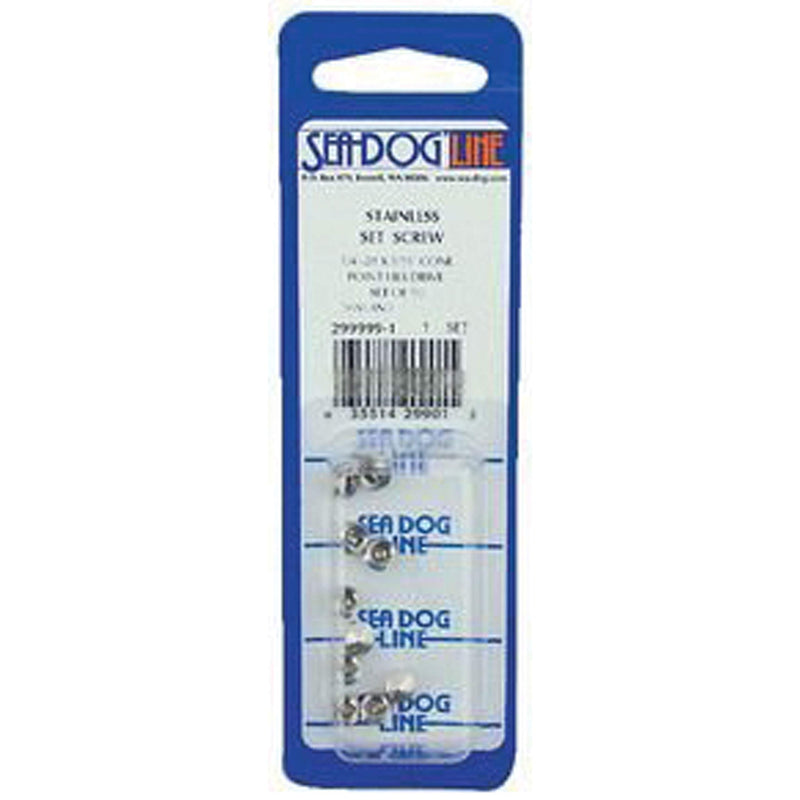 Stainless Seadog Set Screw 1/4-28 X 3