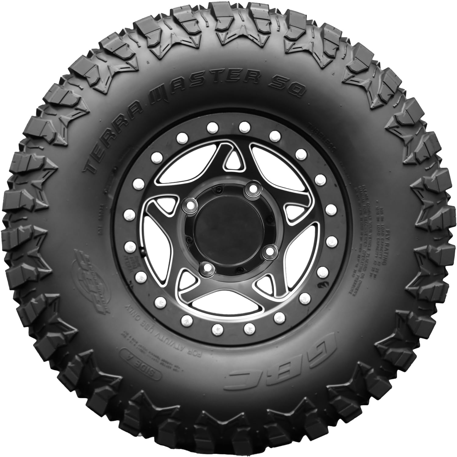 GBC SQ Terra Master 30X10.00R14 10-Ply Rated Square Shoulder Design ATV/UTV Tire Only