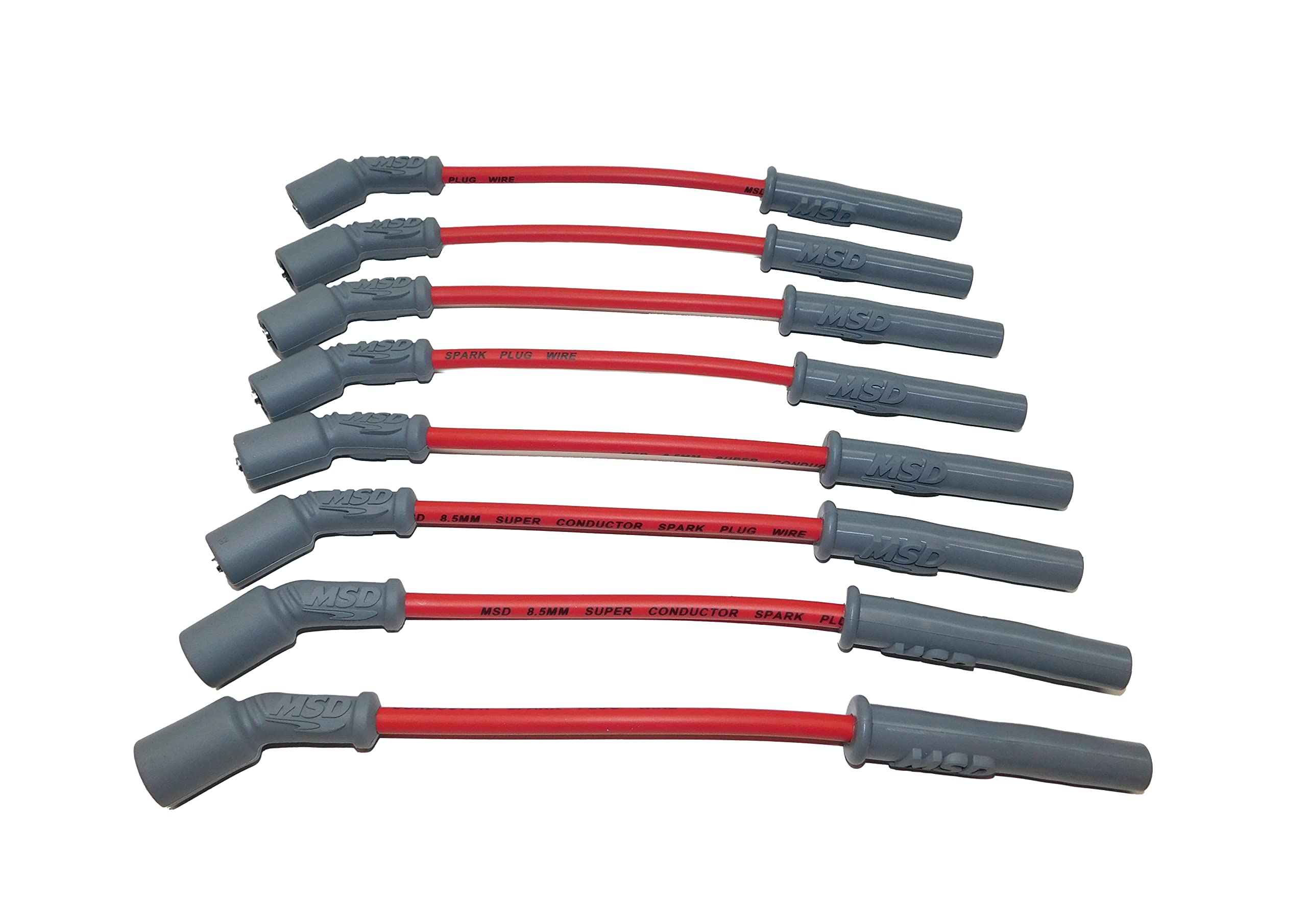Super Conductor MSD 32829 Spark Plug Wire Set, Red