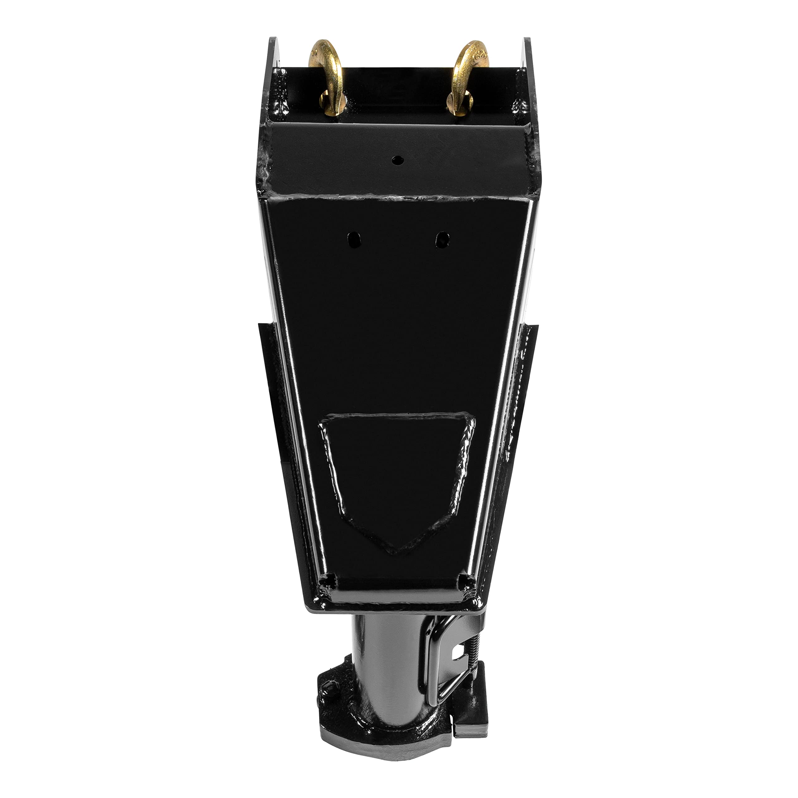 Lippert Connect Gooseneck 21K Capacity — Replaces Standard 5th Wheel Pin Boxes for RVs upfitted with Lippert Space-Saver Upper Deck Chassis — Powder Coat Finish — 1-Year Warranty - 2020043670
