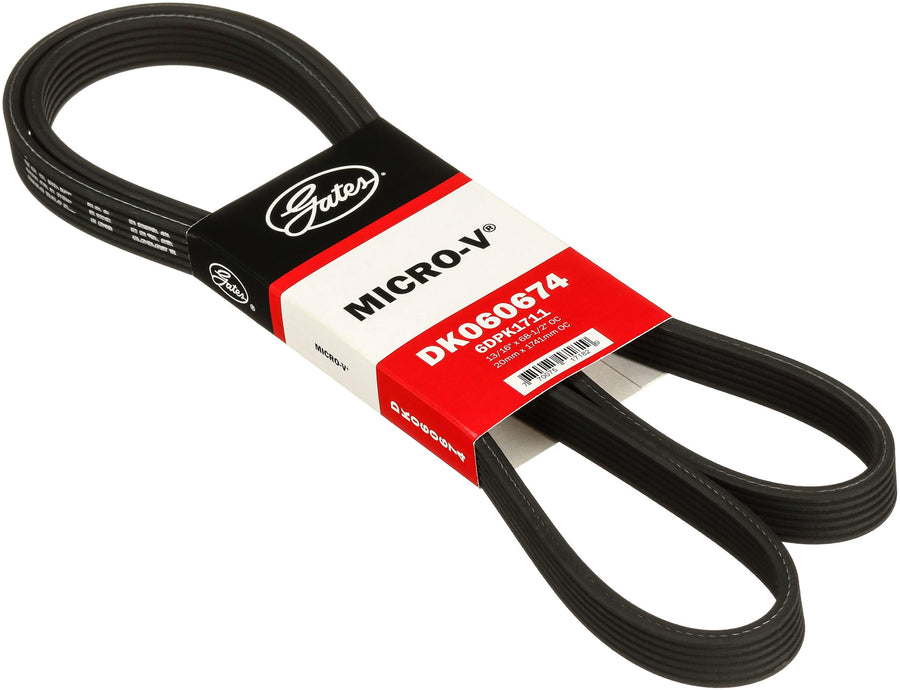 Gates Micro-V DK060674 Dual-Sided Serpentine Drive Belt