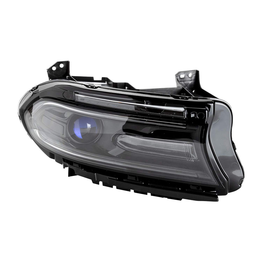 Right TYC Headlight Assembly Compatible with 2016-2017 Dodge Charger