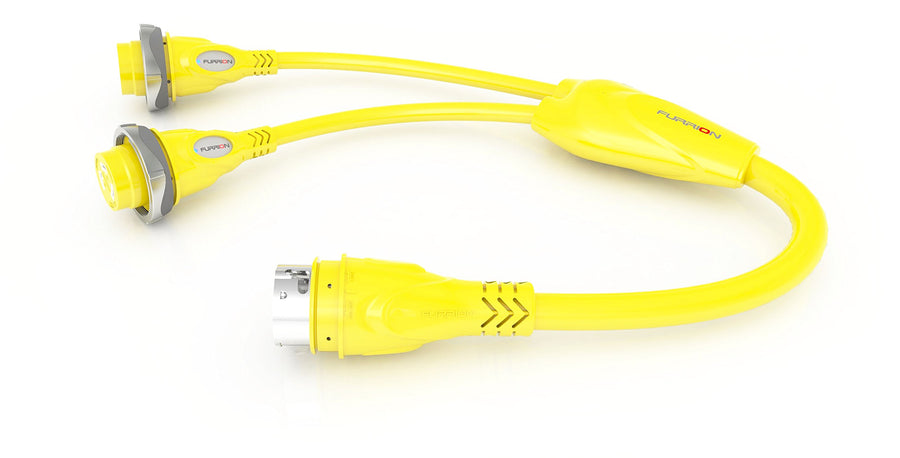 Furrion 50A-2x30a Marine Power Cord F3050Y-SY