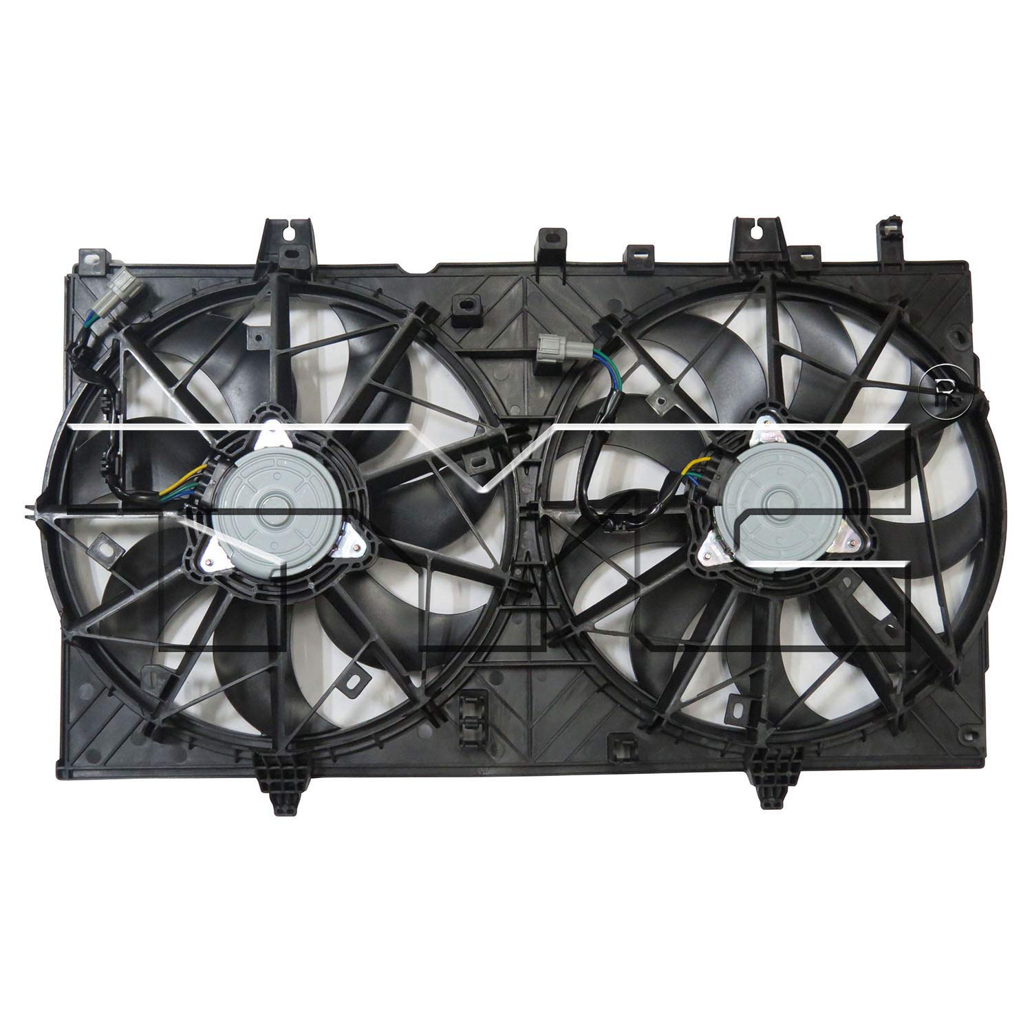 Replacement TYC 623400 Cooling Fan Assembly Compatible with Nissan Rogue, Black
