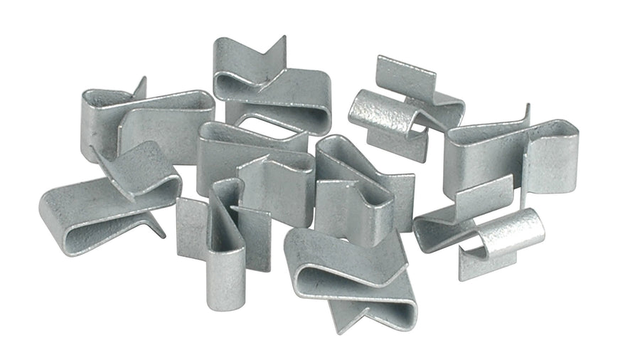 Trailer Frame CE Smith 16867A Wire Clips (10), 3/8"- Replacement Parts and Accessories for Your Ski Boat, Fishing Boat or Sailboat Trailer, Silver