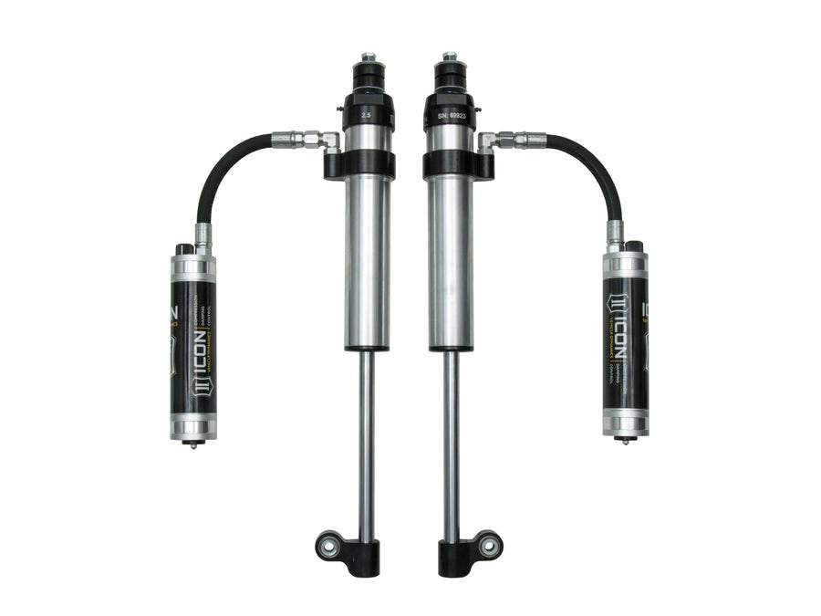 ICON 2.5 RTX Omega RR/CDCV Shocks, Rear, Compatible with 2005-Up Toyota Tacoma, 57826CP, Pair
