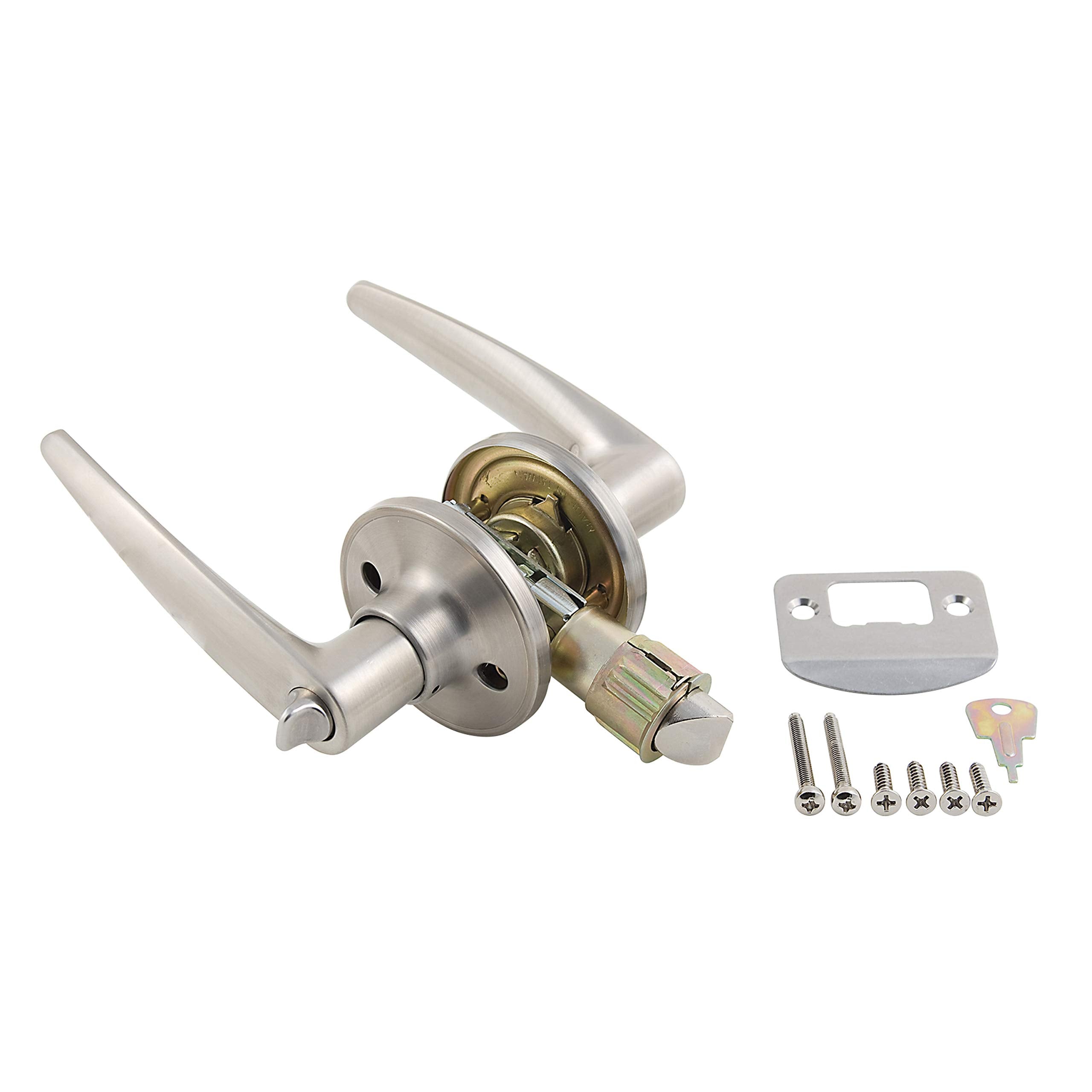 Lock Set AP Products Privacy Lever Style 013-231-SS
