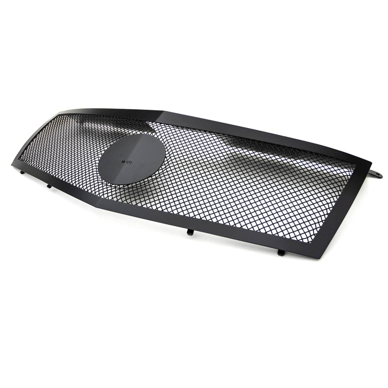 Upper Class T-Rex 51197 Formed Mesh Black Powder Coat Steel Grille with Recessed Logo Area