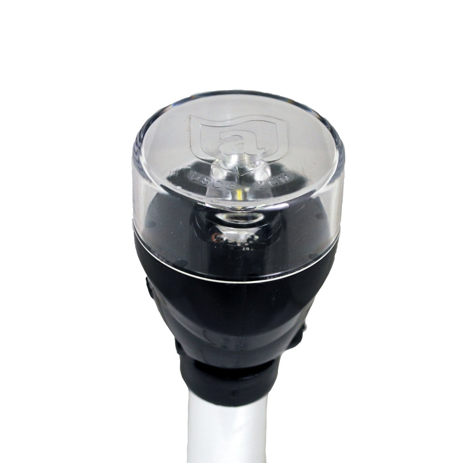 attwood 12" Folding All-Round LED Pole Light 5557-P12A7 Folding All-Round LED Pole Light, Silver