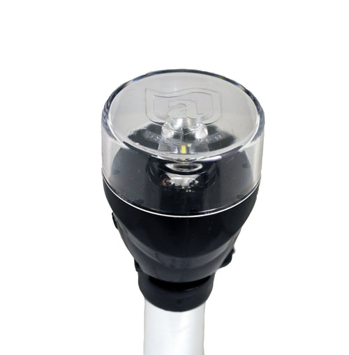 attwood 12" Folding All-Round LED Pole Light 5557-P12A7 Folding All-Round LED Pole Light, Silver