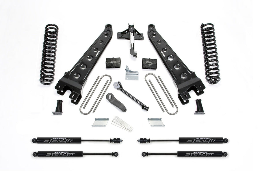 Fabtech Radius Arm Lift System K2119M w/Stealth Monotube Shocks 6 in. Lift