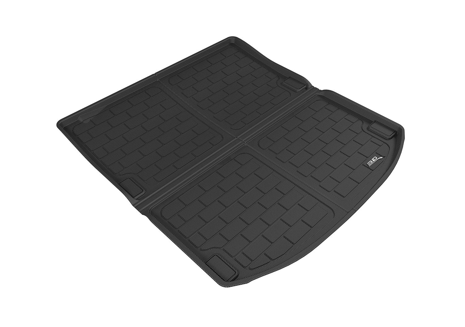3D MAXpider Kagu Custom Fit Cargo Liner (Black) Compatible with Audi A4 (B9) 2017-2026 /S4 (B9) 2018-2026 - Cargo Liner