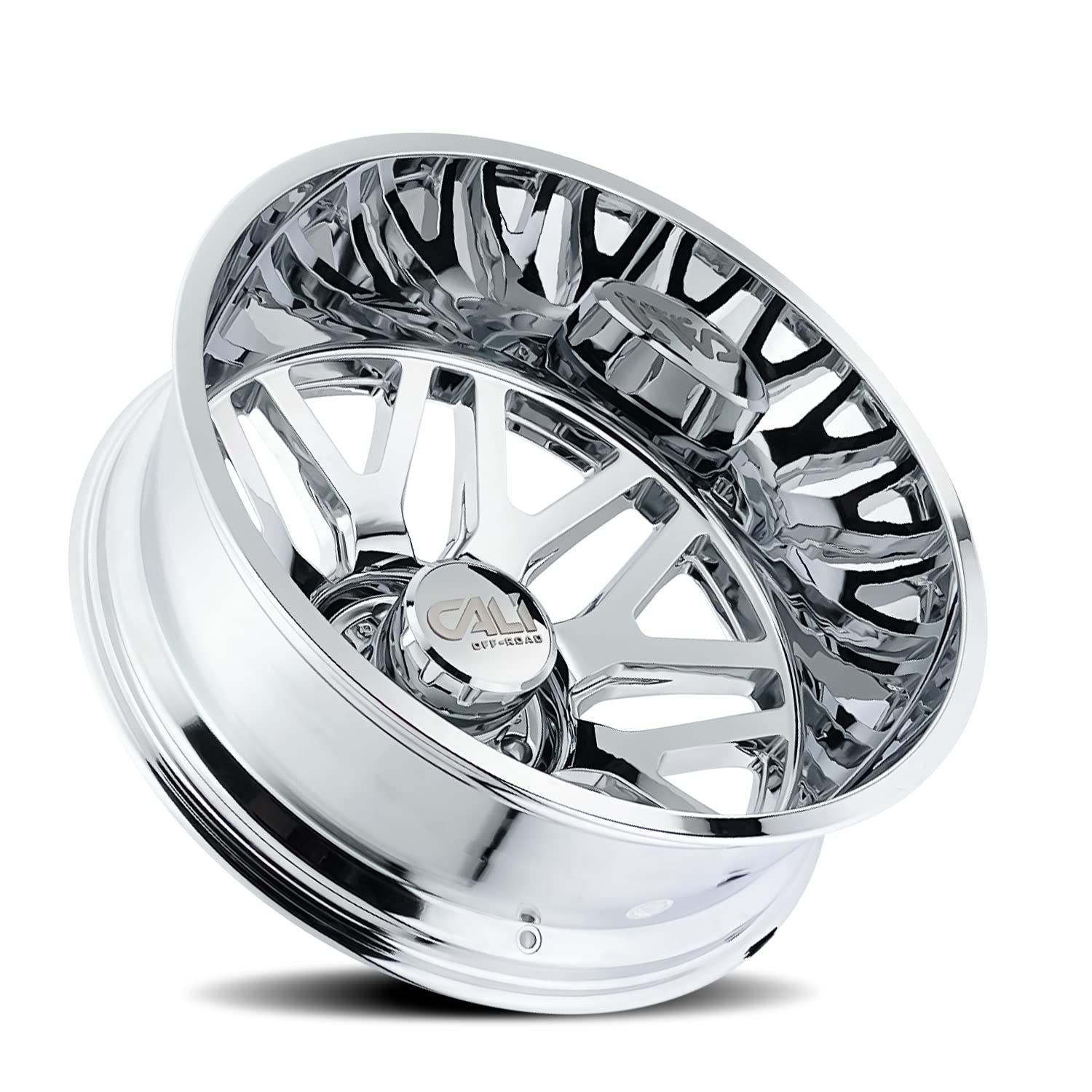 9115D INVADER DUALLY Black Wheel with Chrome Generic (22 x 8.25 inches /0 x, 0 mm Offset)