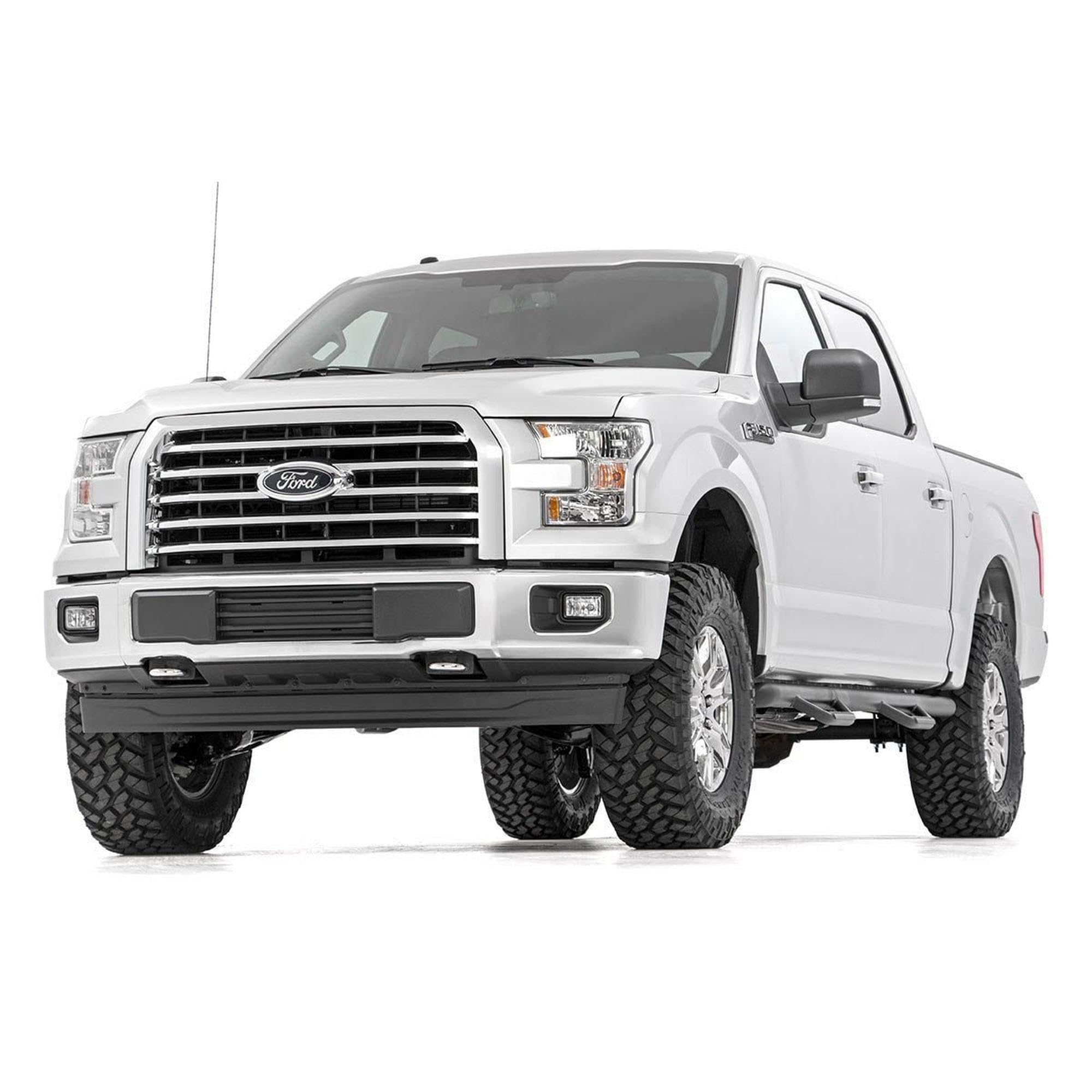 3" Rough Country Vertex Lift Kit w/V2 Shocks for 14-20 Ford F-150 4WD - 54557RED