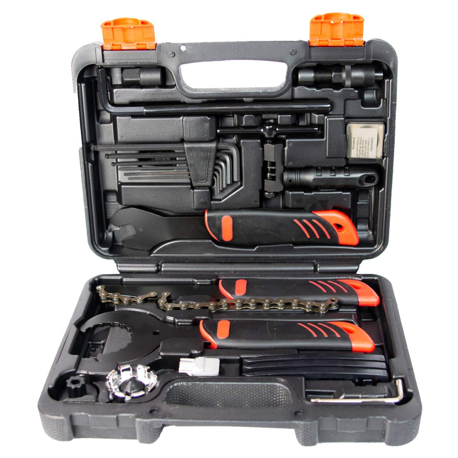 Home Tool Kit QuietKat, Featuring 22 E-Bike Tools