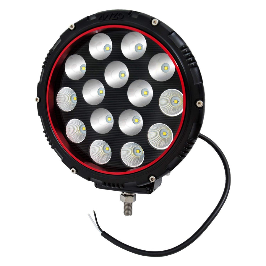 BLACK PC COVER FOR VISION X 24 LED X MITTER PRIME LED LIGHT BARS PCV-P24BL STREET LEGAL