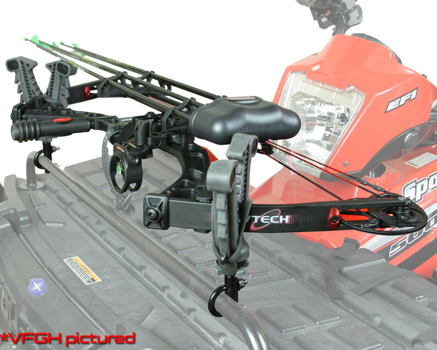 VFG1, ATV TEK V-Grip ATV Mounting Rack for Gun, Bow, Tools, Utilities - Single Rider