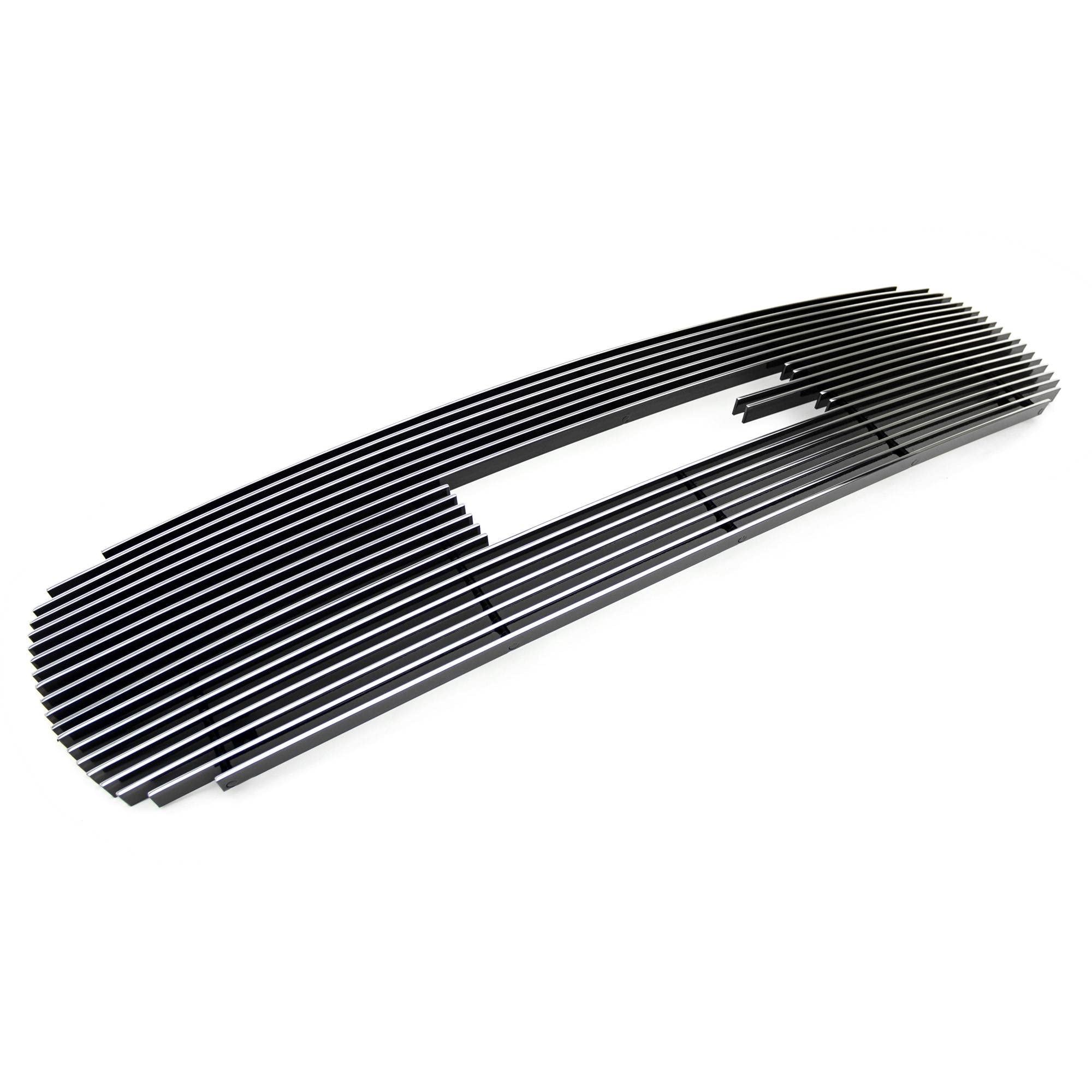 Horizontal T-Rex 21175 Aluminum Polished Finish Billet Grille Overlay for GMC Yukon Sierra