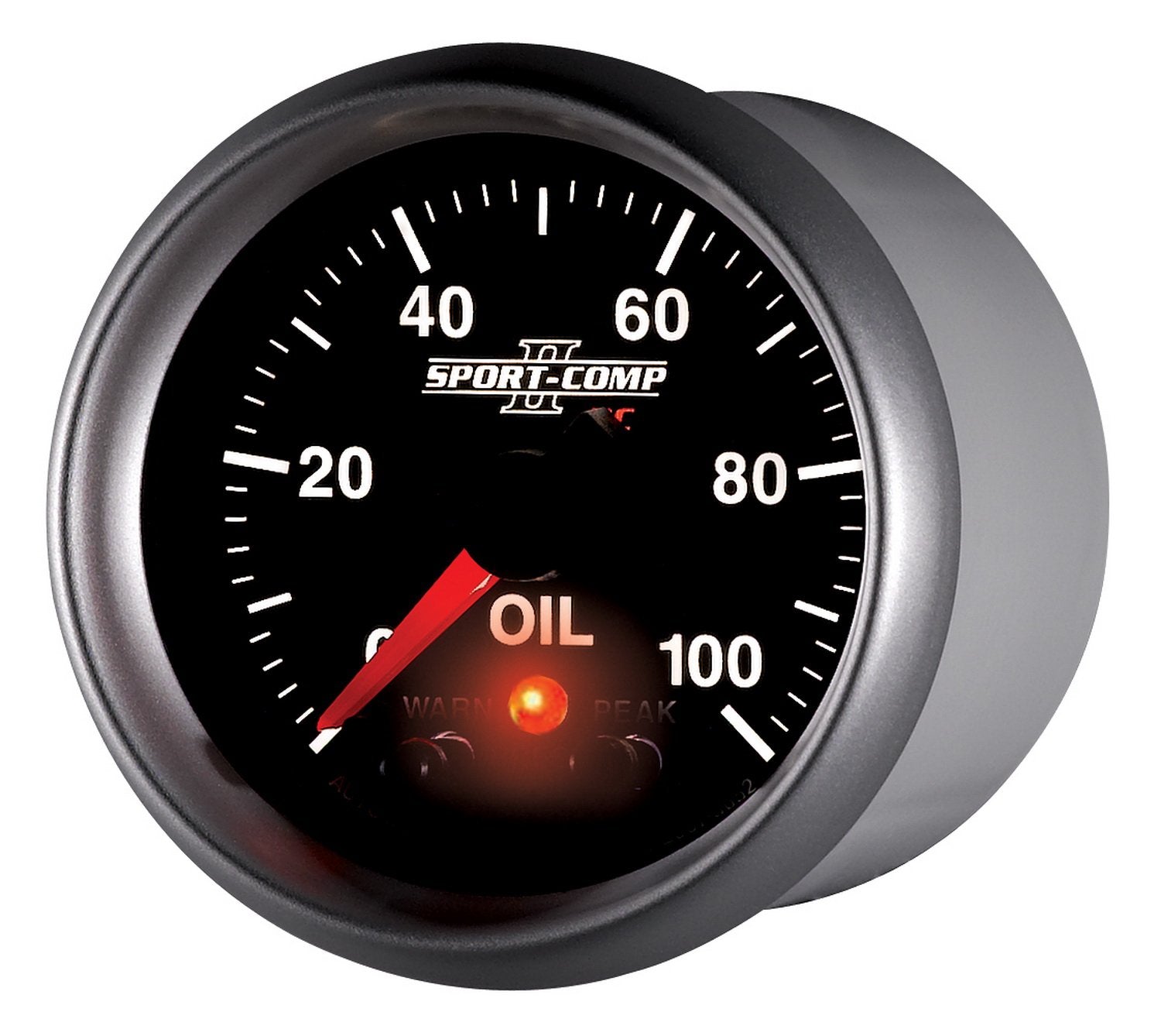 Auto Meter 2-1/16" 0-100 PSI Full Sweep Electric Oil Pressure Gauge 3652