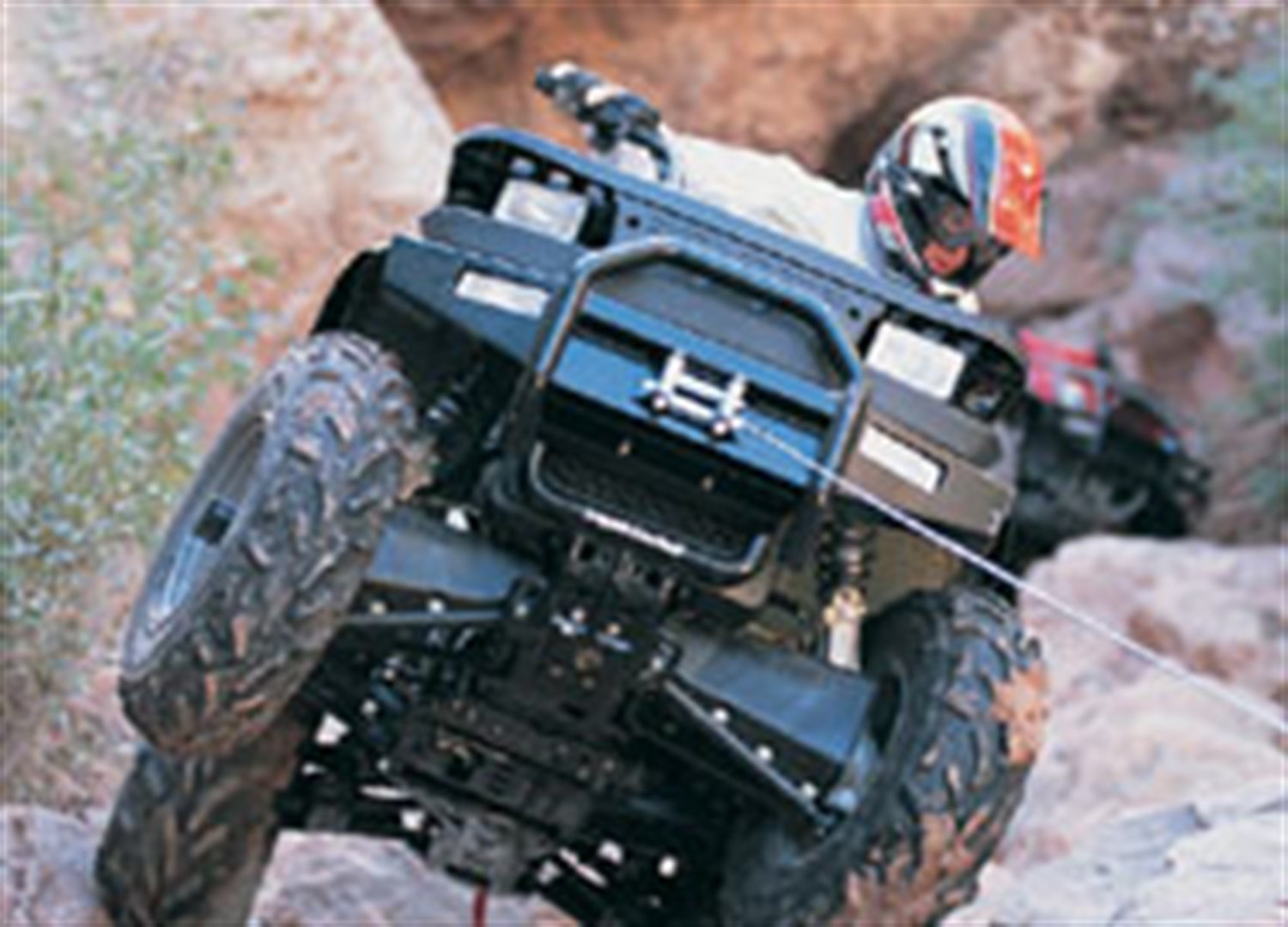 Front Bumper Kit WARN 62323 for Polaris ATVs