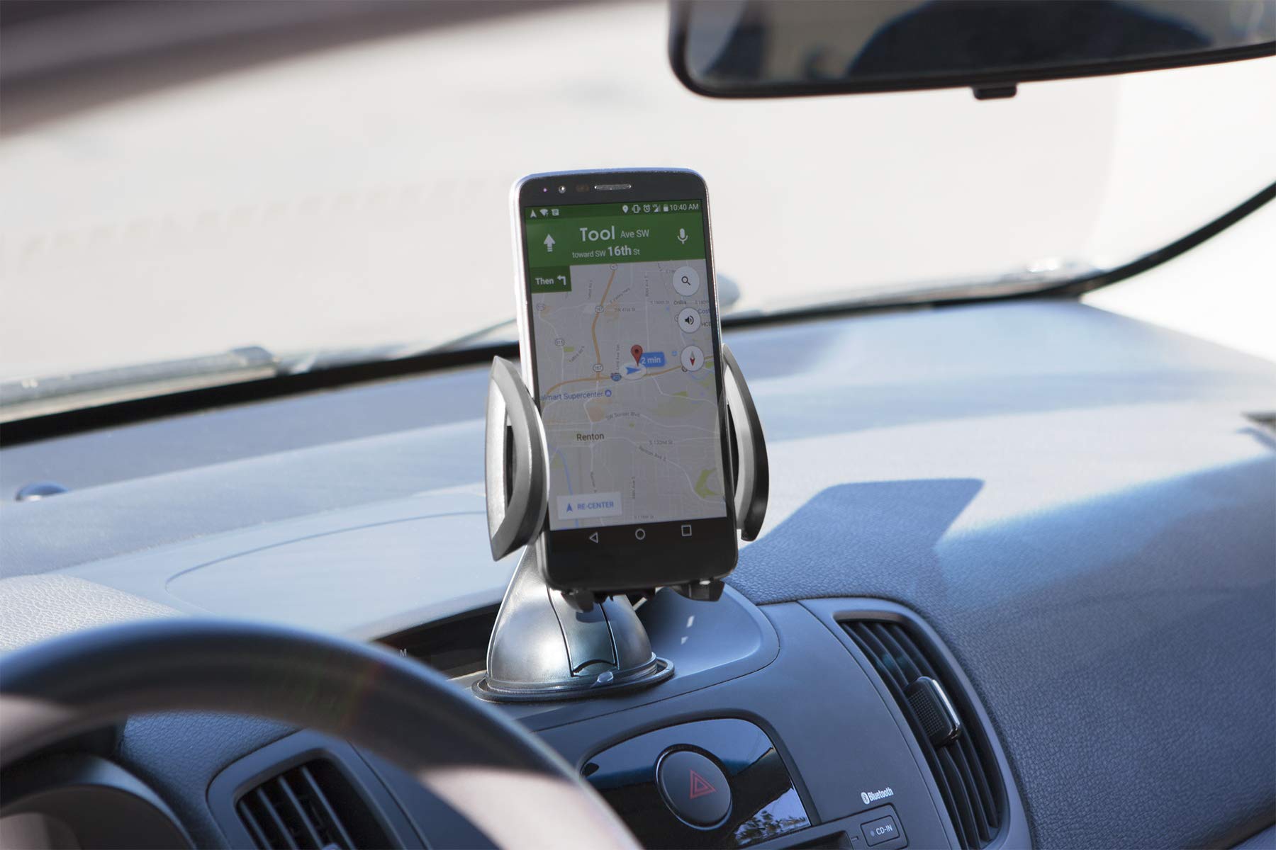 Window Mount Performance Tool 1527 Cell Phone Holder - Securely Attach Your Phone to Your Car's Window for Safe Navigation and Hands-Free Calls