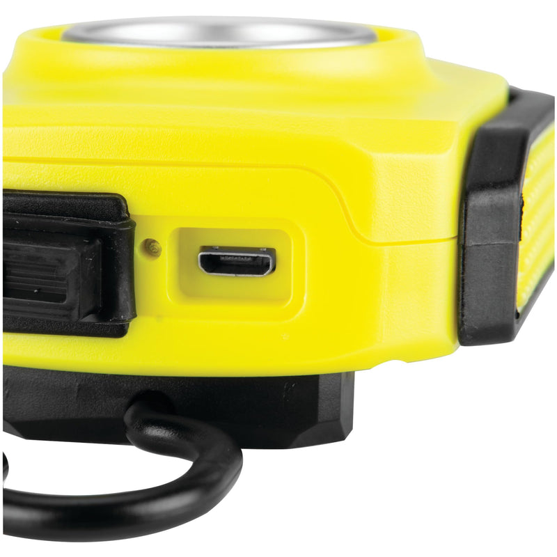 1000 Lumen Performance Tool COB Rechargeable Work Light with Magnetic Flexible Hand and Hook