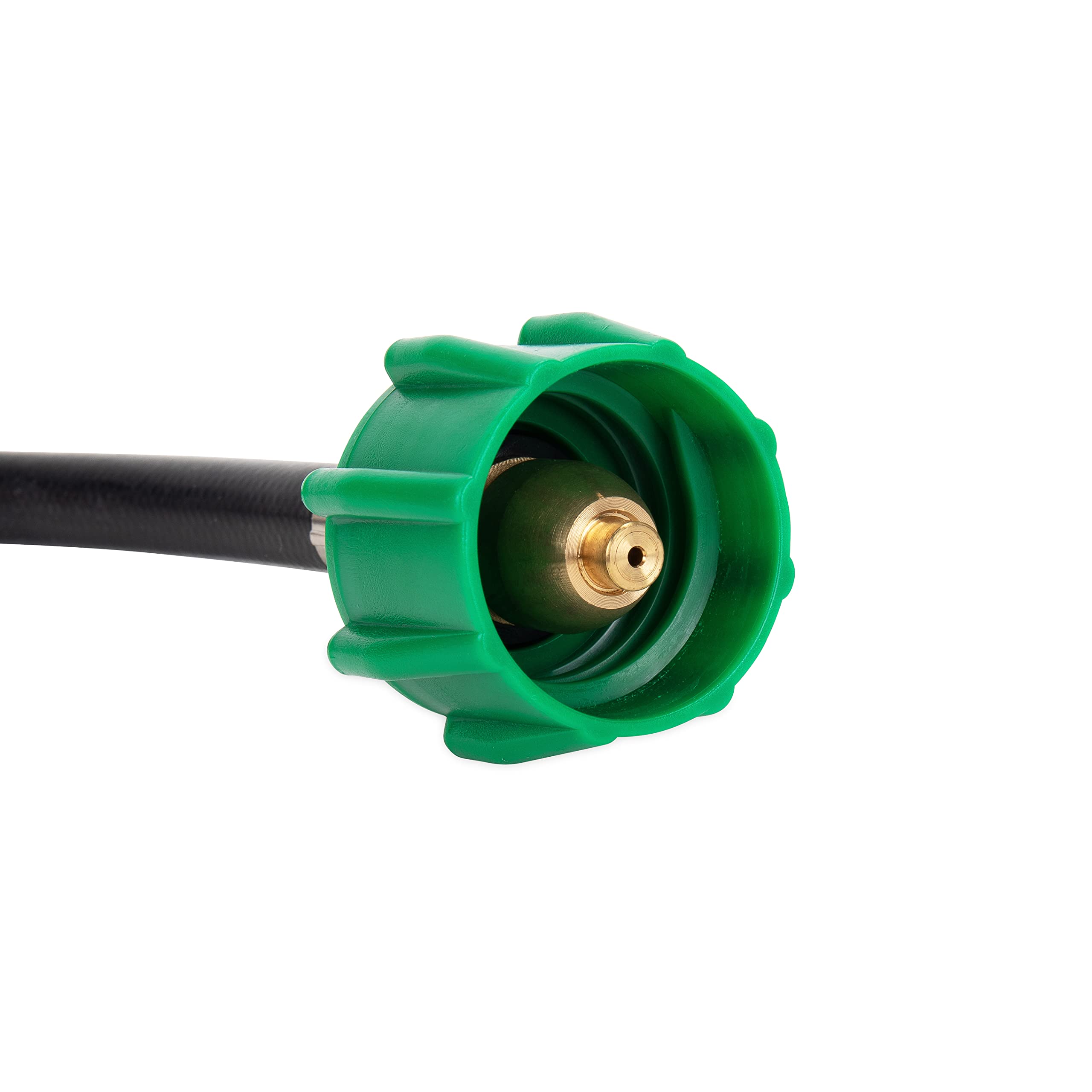 60" Camco Pigtail Propane Hose Connector, Connects Propane Cylinder to a RV or Trailer Propane Regulator, Provides Thermal Protection and Excess Flow Protection (59193)