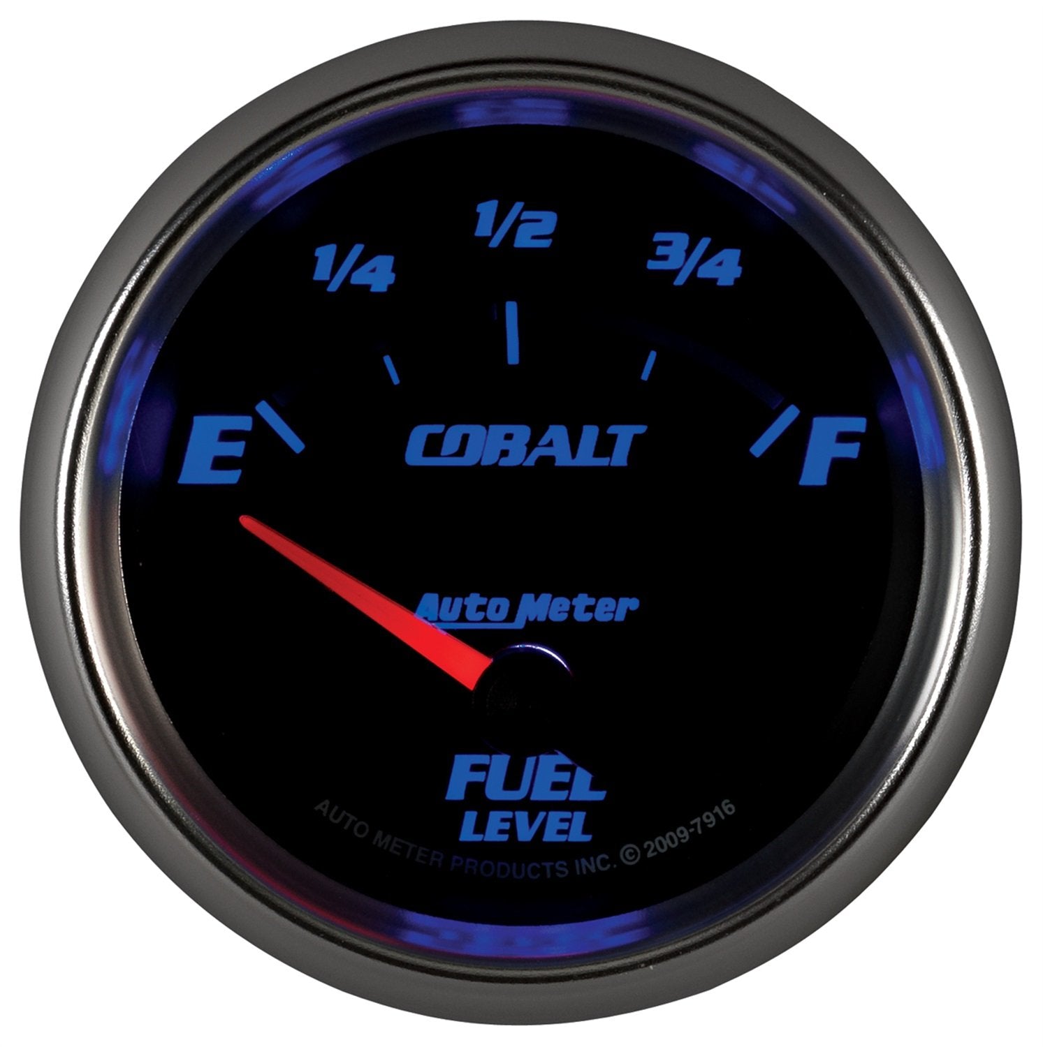 Auto Meter Cobalt 2-5/8" 240E/ 33 F Short Sweep Electric Fuel Level Gauge 7916