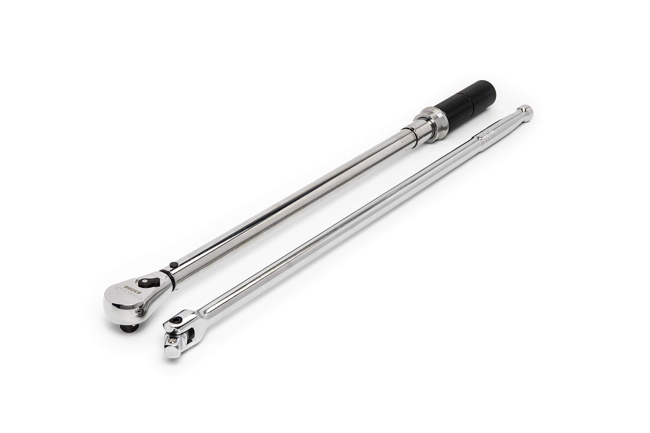 1/2" Drive GEARWRENCH Micrometer Torque Wrench 30-250 ft/lbs. (85066) with ½” Breaker Bar - 85876